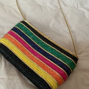 Rainbow clutch or crossbody